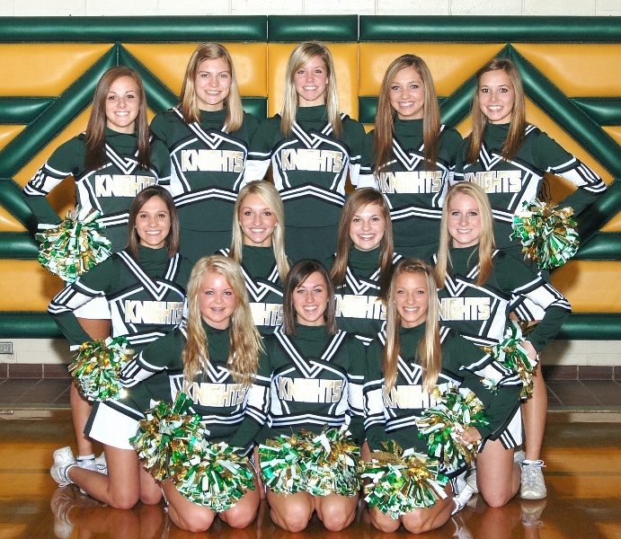 Back row: Bethany Berkner, Jessica Schmitz, Deonna Brinkman, Jamie Marti, Andrea Schwartz. Row Two: Larissa Helget, Nikki Carr, Leah Schneider, Mariah Salfer Front Row: Kaitlyn Krzmarzick, Lexie Weiss, Taylor Pelzel