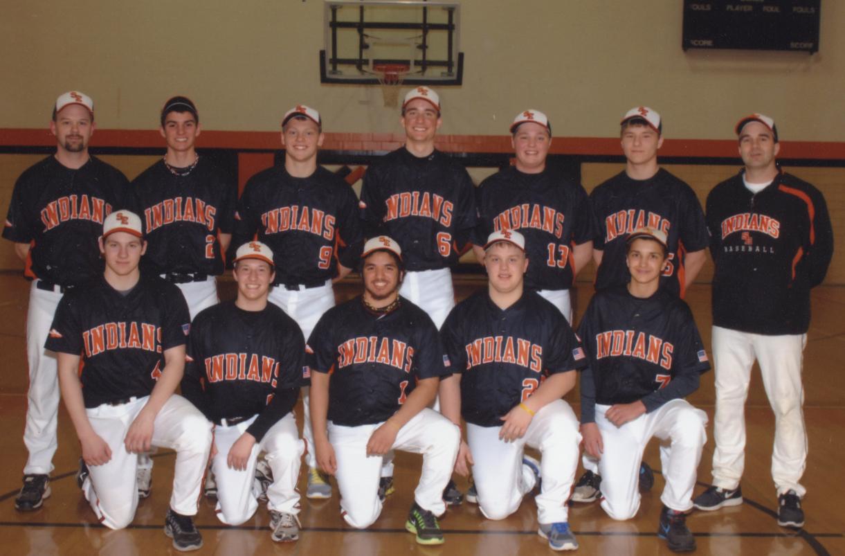 Front Left: Matt Berkner, Marc Riederer, Leo Montemayor, Ethan Silfies, Isaiah Krumbach Back Left: Coach Aaron Nesvold, Dylan Klein, John Mangen, Matthew Schroepfer, Sam Hirschboeck, Austin Fischer, Coach Cory Haala