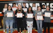 Sleepy Eye High School November Students of Month