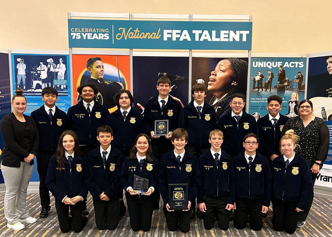 Area FFA members recognized at FFA Convention in Indianapolis