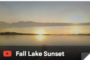 Video: Fall Sunset over Sleepy Eye Lake